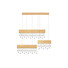 LED Полилей  CRISTA  9130646 NovaLuce 84W 3500K Triac Dimmable | Osvetlenieto.bg