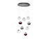 LED Полилей SILENZIO 9190213 NovaLuce 46W 3000K Triac Dimmable | Osvetlenieto.bg