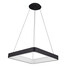 LED Полилей Giacinto 5304-850SQP-BK-3 Italux | Osvetlenieto.bg