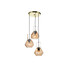 Полилей DIAMONDRA V371483PA Aca Lighting 3xE27 | Osvetlenieto.bg
