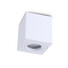 Бяла луна за открит монтаж AQUARIUS SQUARE IP44 GU10 D8 H9.5cm | Osvetlenieto.bg