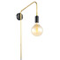 Аплик Malene MBM3386/1 BK+GD Italux | Osvetlenieto.bg