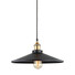 Полилей Verda MDM-3458/1L BK+GD Italux | Osvetlenieto.bg