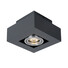 Луна за открит монтаж Casemiro IT8002S1-BK/AL Italux | Osvetlenieto.bg