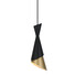 Пендел Malia PND-85949-1 BK+GD Italux Е27 | Osvetlenieto.bg