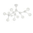 Плафон NODI PL9 BIANCO 149622 Ideal Lux 9xG9 | Osvetlenieto.bg
