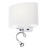 Аплик ENJOY 01-679 WH Redo 1X42W E27 + LED 1X1W 3000K | Osvetlenieto.bg