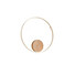 LED Аплик ORBIT 01-1905-TRIAC Redo 42W 4000K D600 BRASS | Osvetlenieto.bg