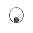 LED Аплик ORBIT 01-1945-DALI Redo 42W 3000K D600 INDIRECT SAND BLACK | Osvetlenieto.bg