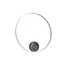 LED Аплик ORBIT 01-1946-TRIAC Redo 55W 3000K D800 SAND BLACK | Osvetlenieto.bg