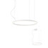 LED Полилей ORBIT 01-1912-TRIAC Redo 42W 4000K D600 SAND WHITE | Osvetlenieto.bg