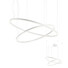 LED Полилей ORBIT 01-1922-DALI Redo 108W 4000K D1000+600 SAND WHITE | Osvetlenieto.bg