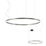 LED Полилей ORBIT 01-1950-TRIAC Redo  66W 3000K D1000 SAND BLACK | Osvetlenieto.bg
