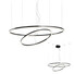 LED Полилей ORBIT 01-1953-DALI Redo 108W 3000K D1000+600 SAND BLACK | Osvetlenieto.bg