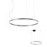 LED Полилей ORBIT 01-1962-TRIAC Redo 55W 4000K D800 SAND BLACK | Osvetlenieto.bg