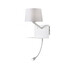 LED Аплик TOMO 01-1807 Redo 1X42W E27 + LED 1X3W WH | Osvetlenieto.bg