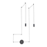 Аплик TERES  YL22C2BK Aca Lighting 2xG9 | Osvetlenieto.bg