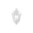Фасаден аплик DAFNE AP1 SMALL BIANCO 120430 Ideal Lux 1xE27 IP55 | Osvetlenieto.bg