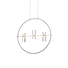 LED Полилей IONIAN JNEP12LED53CH Aca Lighting 12W 3000K | Osvetlenieto.bg