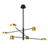 LED Полилей REMDAL PND-16374-6-BK-GD-3K Italux 26W 3000K | Osvetlenieto.bg