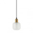 Пендел LAMEZIA PND-67594-1-BRO+CL Italux 1xE27 | Osvetlenieto.bg