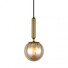 Пендел RAVENA PND-2324-1 BRO+AMB Italux 1xE27 | Osvetlenieto.bg