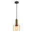 Пендел SANTIA PND-65342-1-BRO+AMB Italux 1xE27 | Osvetlenieto.bg