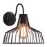 Аплик HADES KS1525W1BK Aca Lighting 1xE27 | Osvetlenieto.bg