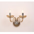 Аплик LUNARIA BLK82182WCNC Aca Lighting 2xE14 | Osvetlenieto.bg