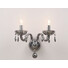Аплик TULIA BLK82042WSGC Aca Lighting 2xE14 | Osvetlenieto.bg