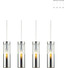 Полилей DEJAVU V371974PCH Aca Lighting 4xE27 | Osvetlenieto.bg