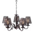 Полилей EDAM EG169755PBC Aca Lighting 5xE14 | Osvetlenieto.bg