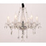 Полилей GLADIOLO BLK80416PCC Aca Lighting 6xE14 | Osvetlenieto.bg