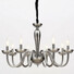 Полилей LUNARIA BLK82188PSGC Aca Lighting 8xE14 | Osvetlenieto.bg