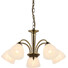 Полилей BYRON DLX7395BR Aca Lighting 5xE14 | Osvetlenieto.bg