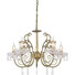 Полилей FABERGE DLA12155P Aca Lighting 5xE14 | Osvetlenieto.bg