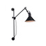Аплик ZAMBELIS 19218 SCONCE 1L STEEL BLACK 1xE27 | Osvetlenieto.bg
