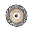 Аплик ZAMBELIS 19252 CEILING LIGHT BLACK BAMBOO 1xE27 | Osvetlenieto.bg