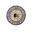 Аплик ZAMBELIS 19253 CEILING LIGHT BLACK BAMBOO 1xE27 | Osvetlenieto.bg