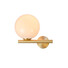 Аплик ZAMBELIS 1996 SCONCE GOLD 1xE14 | Osvetlenieto.bg