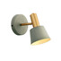 Аплик ZAMBELIS 20219 WALL LAMP IRON GREY- GREEN - GOLD 1xE14 | Osvetlenieto.bg