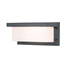 Фасаден аплик ZAMBELIS E128 OUTDOOR SCONCE ALUMINIUM PC DIFFUSER GRAPHITE 1xE27 | Osvetlenieto.bg