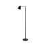 Лампион ZAMBELIS 20216 FLOOR LAMP IRON BLACK -GOLD CLASS ON/OFF SWITCH 1xE27 | Osvetlenieto.bg
