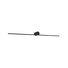 LED Аплик за баня ZAMBELIS 20146 WALL LAMP DOWNWARD ALUMINIUM BLACK 10W 3000K IP44 | Osvetlenieto.bg