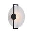 LED Аплик ZAMBELIS 1910 SCONCE LED BLACK WHITE 13W 3000K | Osvetlenieto.bg