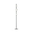 LED Лампион ZAMBELIS 20135 FLOOR LIGHT GLASS & METAL WHITE-BLACK 12W 3000K | Osvetlenieto.bg