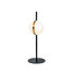LED Настолна лампа ZAMBELIS 2004 TABLE LIGHT ALUMINIUM-METAL-ACRYLIC BLACK&GOLD 8W 3000K | Osvetlenieto.bg