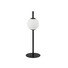 LED Настолна лампа ZAMBELIS 20134 TABLE LIGHT GLASS &METAL WHITE-BLACK 6W 3000K | Osvetlenieto.bg