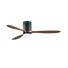 LED Плафон ZAMBELIS 19144 CEILING FAN BLACK CHERRY BLADES 15W 3000K-6000K | Osvetlenieto.bg