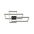 LED Плафон ZAMBELIS 2020 CEILING LIGHT ALUMINIUM& ACRYLIC SANDY BLACK 55W 3000K | Osvetlenieto.bg